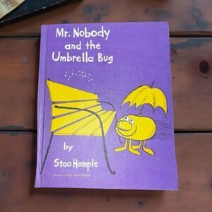 1st Edition 1962 Mr. Nobody and the Umbrella Bug Stoo Hample Harper & Brothers